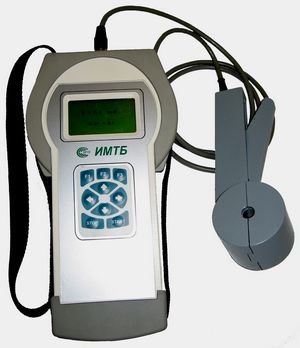 Layout of IMTB device for contactless measurement of low currents
