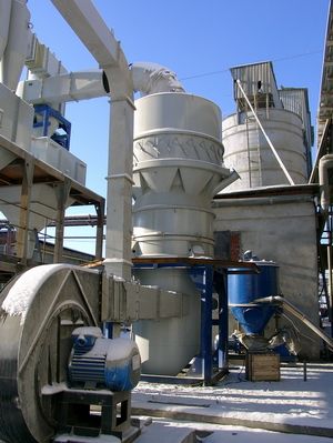 Centrifugal impact mills