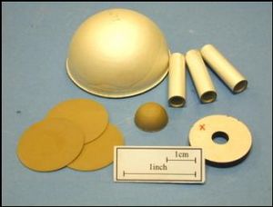 Piezoceramic oscillators and receivers for ultrasonic liquid flow meters and heat meters