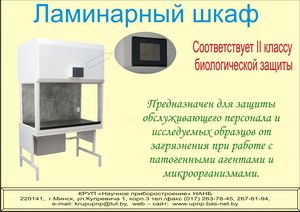Laminar cabinet