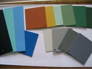 Polymer powder paints